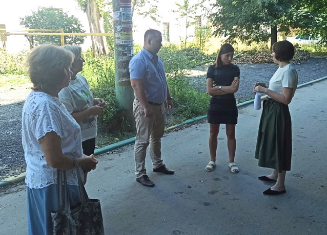 В Советском округе Тулы депутаты провели встречу с жителями
