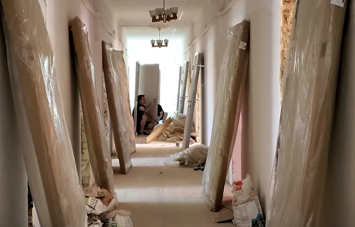 30 июля в Узловой завершится капитальный ремонт детской школы искусств