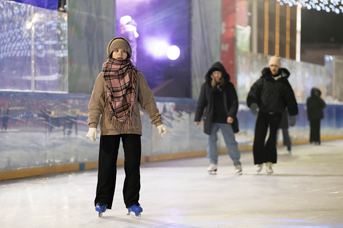 В Туле открылся Губернский каток: фоторепортаж