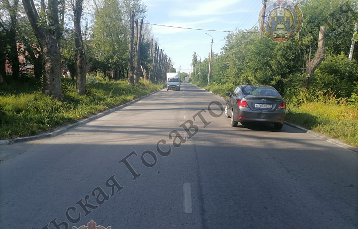 В тульском поселке Косая Гора автомобиль Hyundai Solaris сбил пятилетнего ребенка