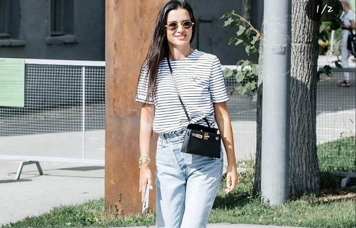 Ведущую Ксению Бородину заметили в Туле