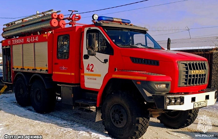 Один пожар произошел в Тульской области 7 мая