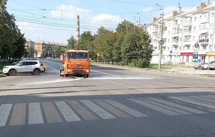 В Туле 7 августа продолжится уборка улиц и сбор мусора