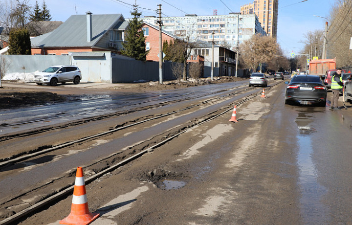 В Туле отремонтируют трамвайные пути