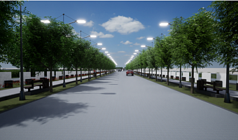 Тулякам показали, как будет выглядеть почетная аллея на новом кладбище №6