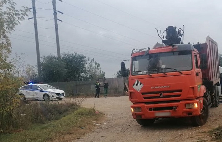 ﻿«КАМАЗ» насмерть сбил пешехода на улице Арматурной в Алексине