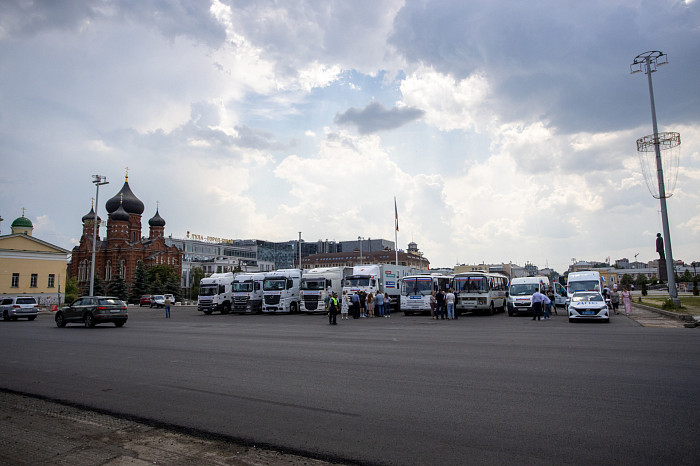 Бригада тульских медиков отправилась в ДНР для оказания медицинской помощи местным жителям
