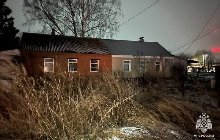Во время пожара в Веневском районе Тульской области погиб мужчина