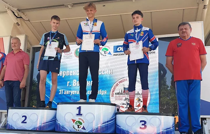 Туляк завоевал две медали на Всероссийских соревнованиях по спортивному ориентированию