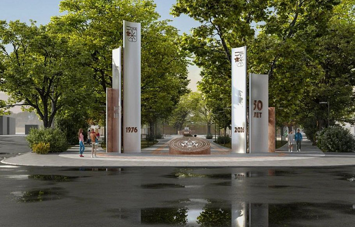 Тулякам показали будущий вид сквера на Оборонной и мемориала «Дмитрий Донской»