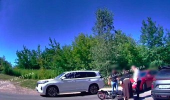 ДТП с участием питбайка произошло в Туле