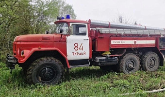 Огнеборцы потушили пять пожаров в Тульской области за сутки