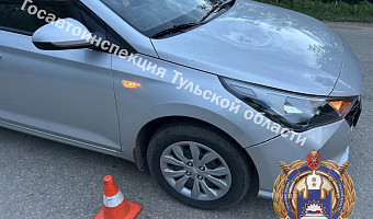 В тульском селе Архангельское сбили 13-летнего самокатчика