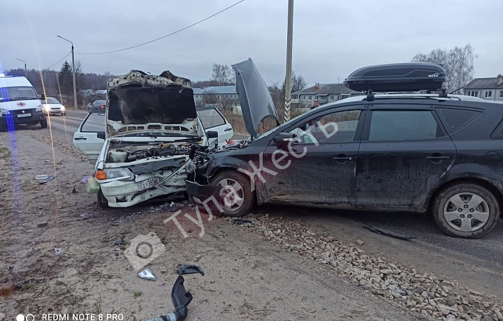 Серьезная автомобильная авария произошла 1 апреля на трассе  «Тула-Белев», есть пострадавшие
