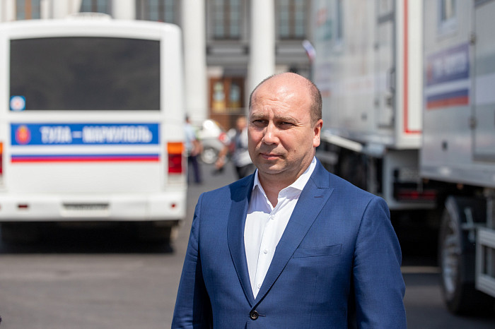 Бригада тульских медиков отправилась в ДНР для оказания медицинской помощи местным жителям