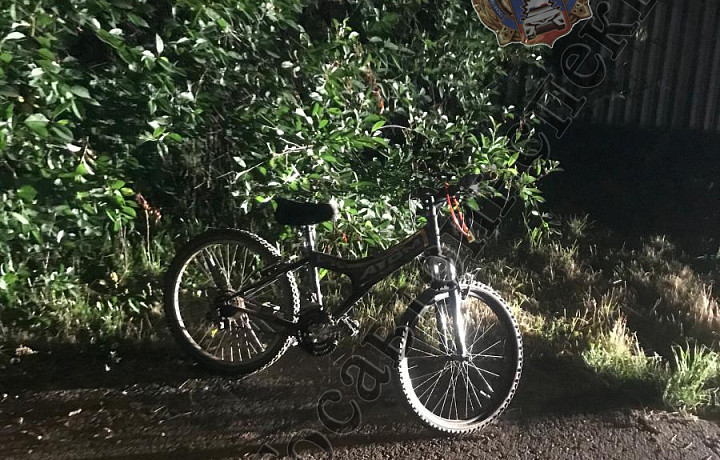 В Киреевском районе девятилетний велосипедист попал в больницу после ДТП со скутером