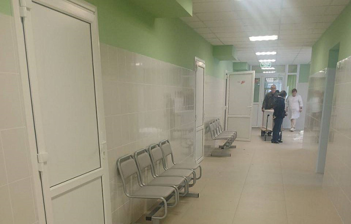 Обновлённую детскую поликлинику в Куркинском районе откроют весной