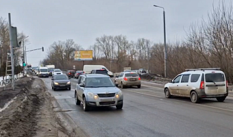 В Туле починили сломавшийся светофор на пересечении Орловского и Щекинского шоссе