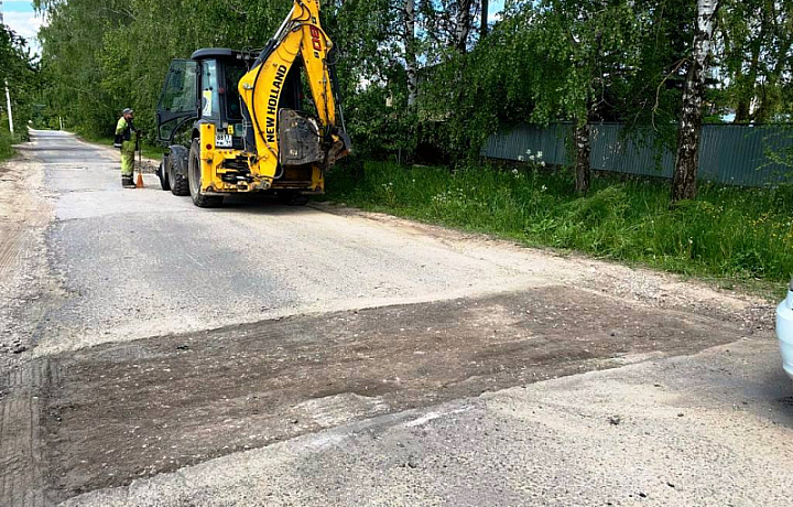 С начала 2023 года в Туле отремонтировали почти 45 тысяч квадратных метров дорог