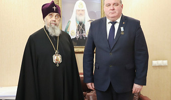 Илья Беспалов получил медаль «За милосердие и благотворительность»