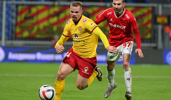 Тульский «Арсенал» обыграл в Кубке России «Факел», забив победный мяч на 90-й минуте