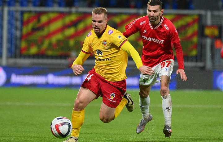 Тульский «Арсенал» обыграл в Кубке России «Факел», забив победный мяч на 90-й минуте