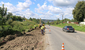 В Туле начали обустраивать второй этап веломаршрута «Лев Толстой»