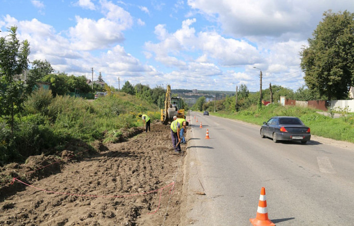 В Туле начали обустраивать второй этап веломаршрута «Лев Толстой»