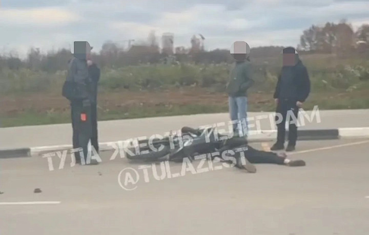ДТП с водителем питбайка произошло в тульском поселке Петровский