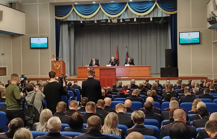 Замминистра МВД Кравченко о работе тульской полиции: Общее впечатление положительное