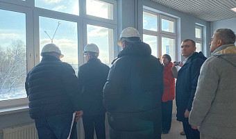 Готовность школы в тульском микрорайоне «Суворовский-2» составила 57%