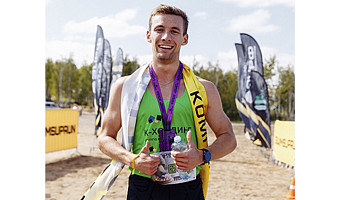 Сотрудник УФСИН России по Тульской области стал первым в забеге «Кондуки Трейл»