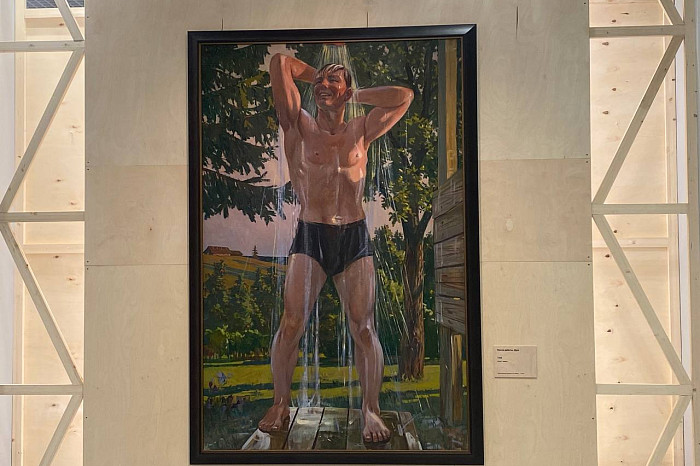 Образы, преисполненные невесомостью: в тульском Фонде искусств открылась выставка работ Александра Дейнеки