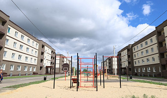 Валерий Шерин осмотрел новые дома для переселенцев в микрорайоне Гипсовый в Новомосковске