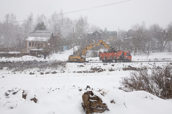В Туле приступили к ремонту улицы Скуратовской – фоторепортаж с места проведения работ