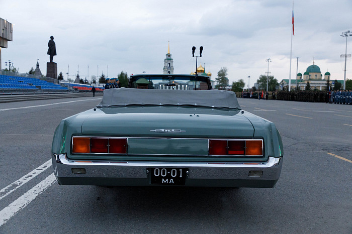 Первая репетиция Парада Победы прошла на площади Ленина в Туле