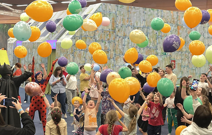 Почти 150 детей приняли участие в благотворительной акции “День Добра” в тульском “Мисти Парке”