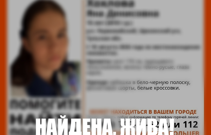 В поселке Первомайский Щекинского района пропала девочка-подросток