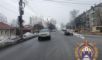 Газелист сбил пешехода на переходе на улице Кутузова в Туле