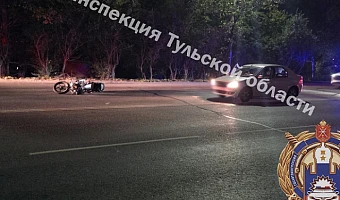 В Туле 36-летний водитель серьезно пострадал в ночном ДТП