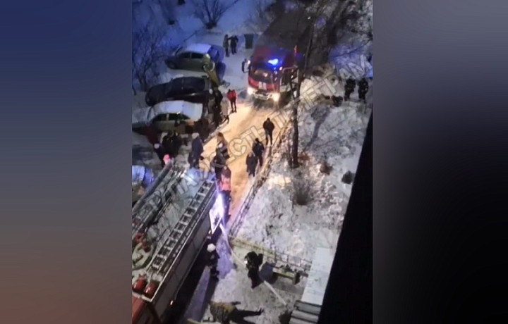 При пожаре в жилой многоэтажке на улице Гагарина в Туле погиб мужчина