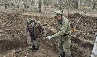 Останки 78 бойцов Красной Армии найдены в Тульской области