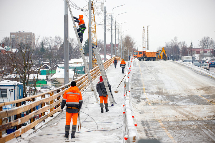 В Туле завершилась реконструкция первой половины Московского путепровода