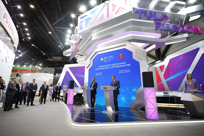 Почти 51,5 млрд рублей инвестиций и сотни новых рабочих мест. Каким был для Тульской области второй день ПМЭФ