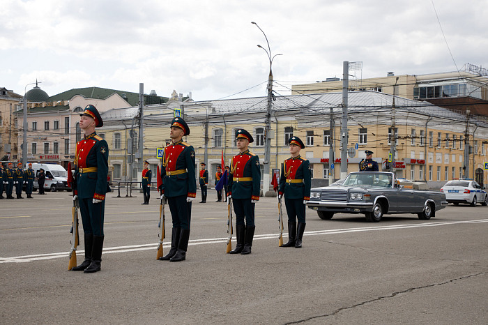 В Туле состоялся военный парад в честь Победы в Великой Отечественной войне