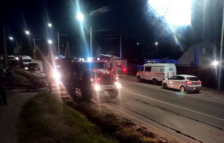 За сутки в Тульской области произошли три пожара: есть погибшие