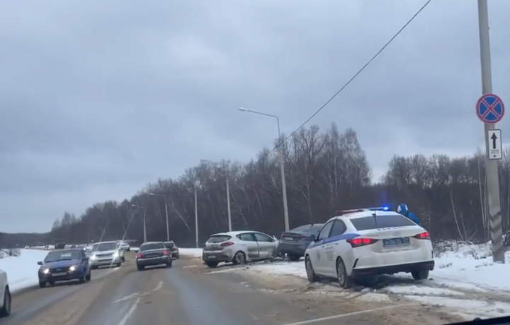В районе поселка Первомайский Щекинского района произошло ДТП