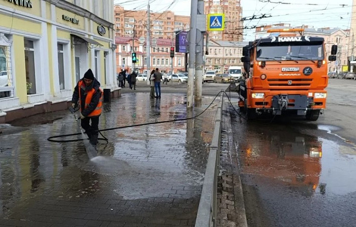 В Туле коммунальные службы приступили к весенне-летним работам