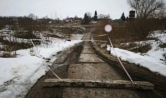 Движение через Упу закрыто из-за половодья на двух мостах в Одоевском и Ленинском районах