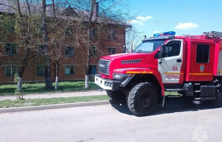 Семь пожаров потушили в Тульской области за минувшие сутки